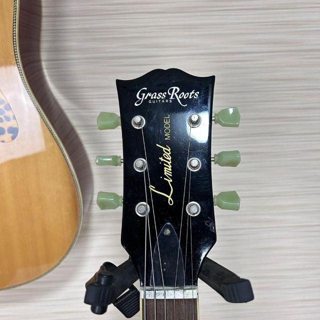 【4656】 grass roots Les Paul model 弦交換不要