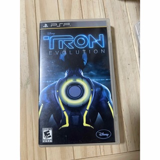 プレイステーションポータブル(PlayStation Portable)の海外版　TRON EVOLUTION DISNEY  PSPソフト　UMD(携帯用ゲームソフト)