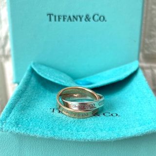 ティファニー(Tiffany & Co.)のTIFFANY&Co. ティファニー 2連 リングK18 750 SV 925(リング(指輪))