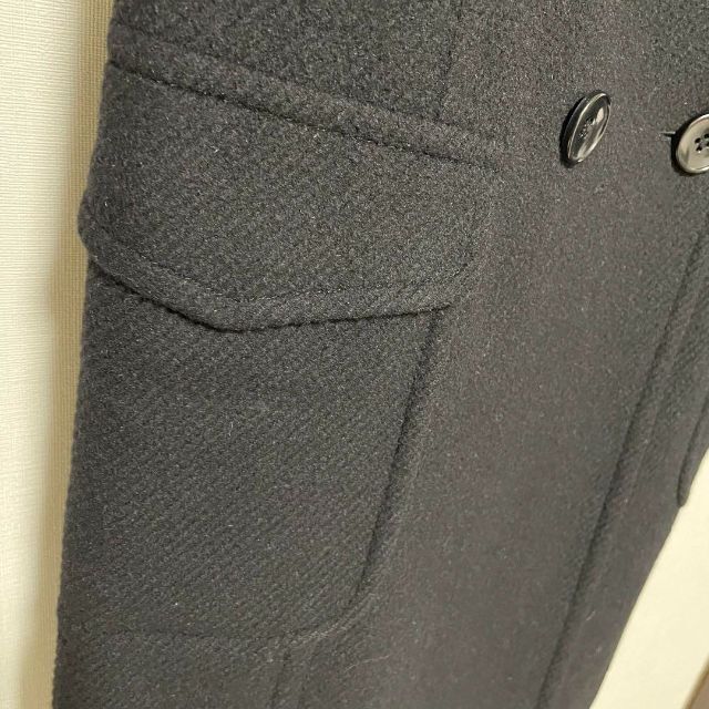 UNITED ARROWS - ユナイテッドアローズ /ノーカラーコート/ブラック/L ...