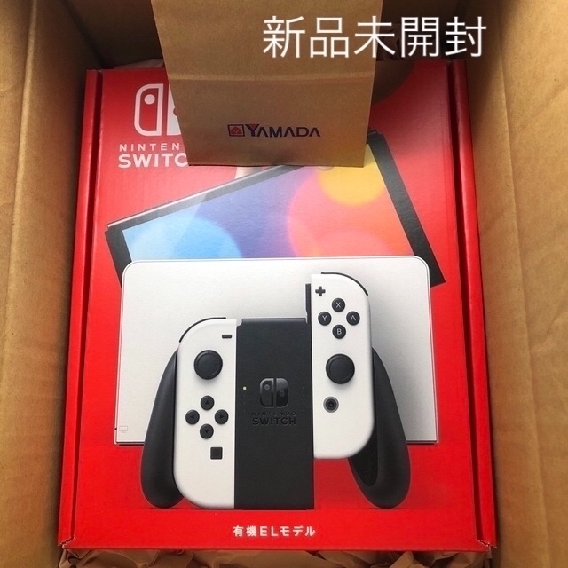 【新品未使用】Nintendo Switch 有機EL  ホワイト　本体家庭用ゲーム機本体