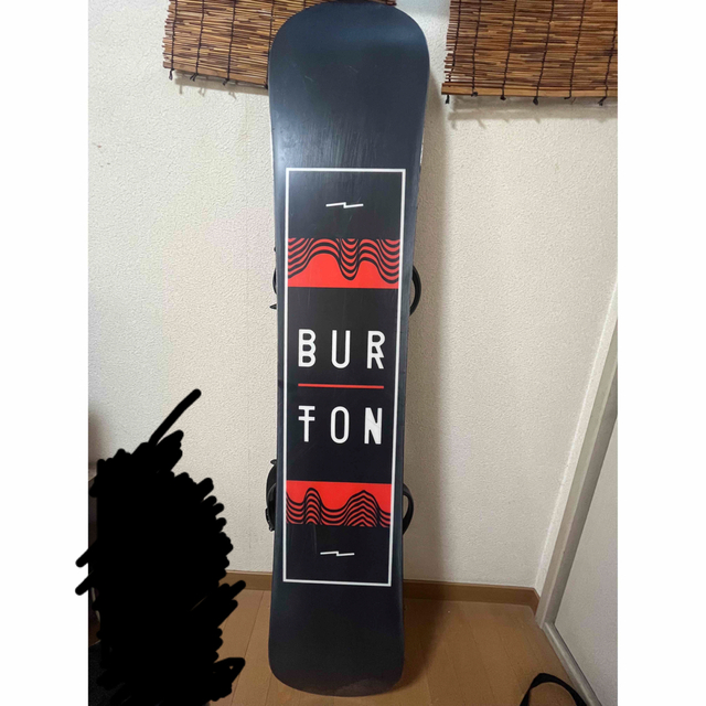 スポーツ/アウトドアスノーボード　Burton 板、ブーツ、ビンディング、3点セット