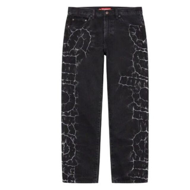 Supreme - 新品未開封【黒・36】Shibori Loose Fit Jean