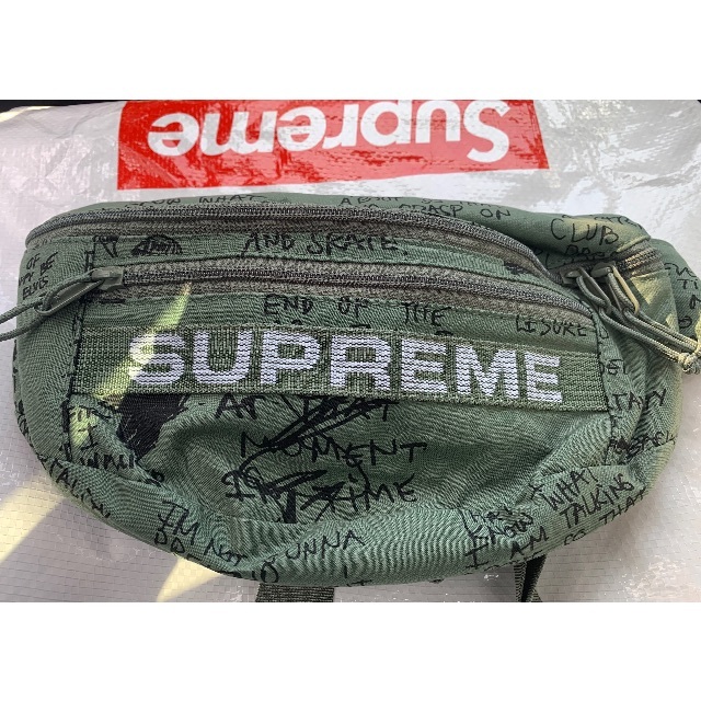 ウエストポーチ Supreme - Supreme Field Waist Bag "Olive Gonz"