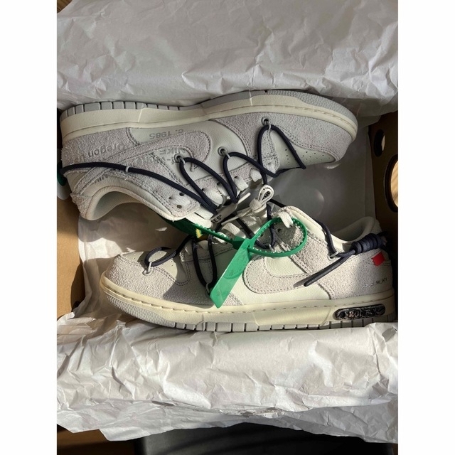 NIKE(ナイキ)のNIKE OFF WHITE Dunk ナイキオフホワイトダンク　lot20  メンズの靴/シューズ(スニーカー)の商品写真