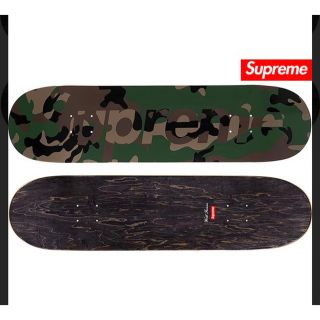 シュプリーム(Supreme)のSupreme Camo Logo skateboard デッキ(スケートボード)