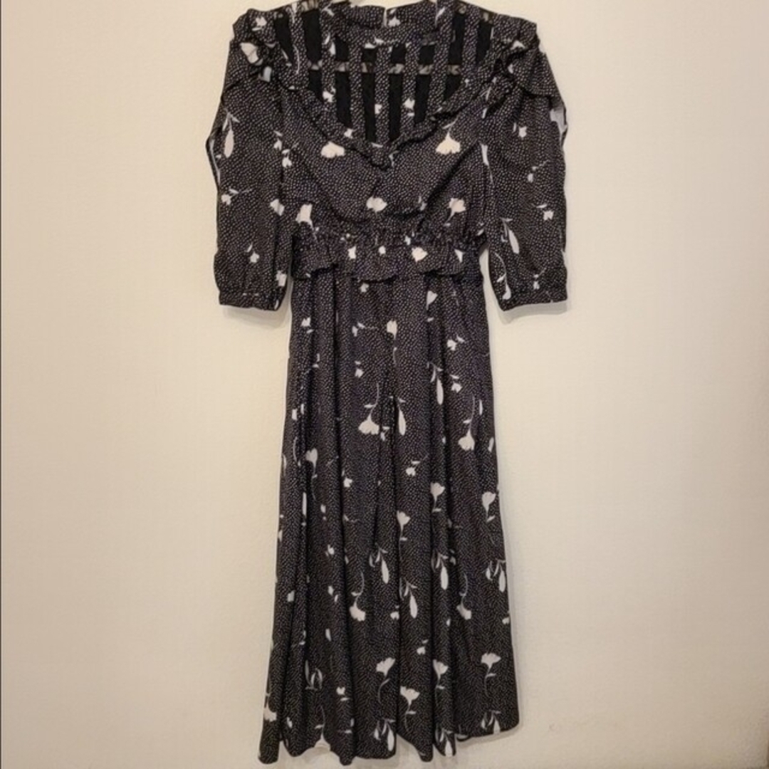 Her lip to(ハーリップトゥ)のAutumn Floral Lace Trimmed Dress レディースのワンピース(ロングワンピース/マキシワンピース)の商品写真