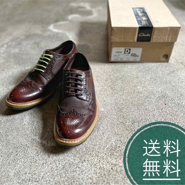 Clarks(クラークス)の【送料無料❗️レア廃番‼️】クラークス ウイングチップ ドレスシューズ 27cm メンズの靴/シューズ(ドレス/ビジネス)の商品写真