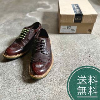 クラークス(Clarks)の【送料無料❗️レア廃番‼️】クラークス ウイングチップ ドレスシューズ 27cm(ドレス/ビジネス)