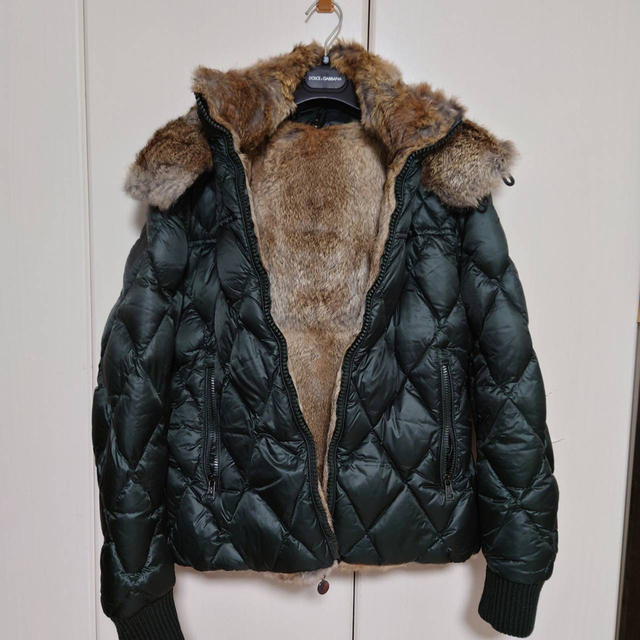 限定版 MONCLER ダウン ラビットファー モンクレール MONCLER - ダウン