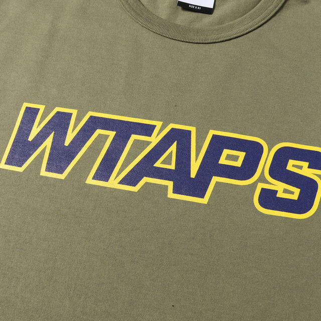 W)taps - WTAPS ダブルタップス Tシャツ フレイム刺繍 ヘビー ロング