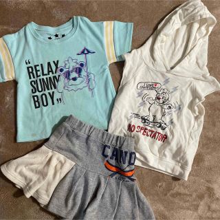 ロデオクラウンズ(RODEO CROWNS)のロデオクラウン　キッズ　上下セット　まとめ売り(Tシャツ/カットソー)