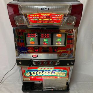 美品 スロット実機 北電子 ジャンキージャグラー 家庭用電源 コイン