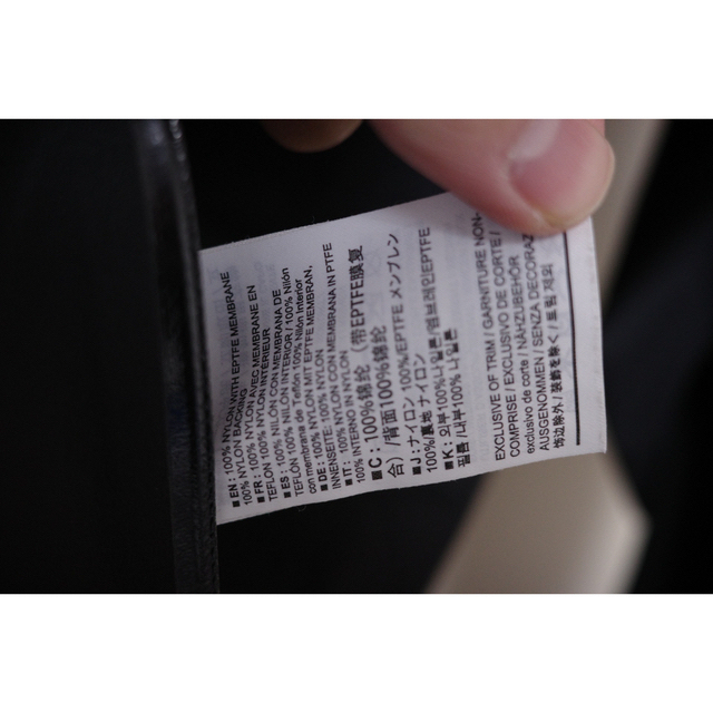 ARC'TERYX(アークテリクス)のARC'TERYX アークテリクス Beta Jacket  黒　XS メンズのジャケット/アウター(ナイロンジャケット)の商品写真