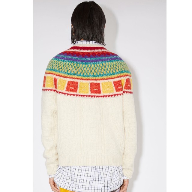 Acne Studios - acne 新品 未使用 ロゴ ウール ニットの通販 by セール