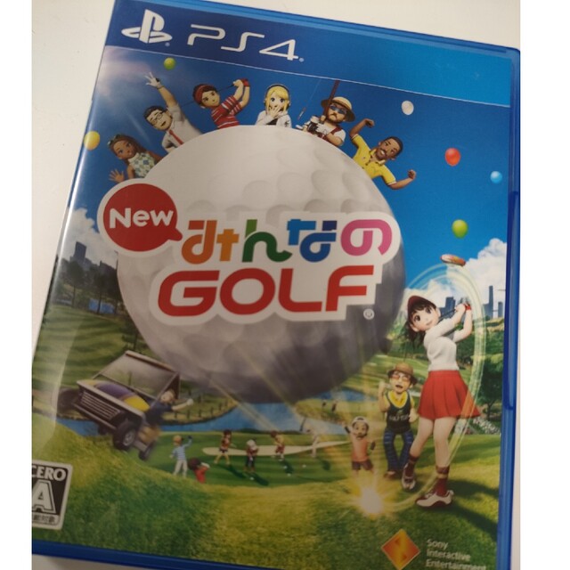 PlayStation4(プレイステーション4)のNew みんなのGOLF PS4 エンタメ/ホビーのゲームソフト/ゲーム機本体(家庭用ゲームソフト)の商品写真