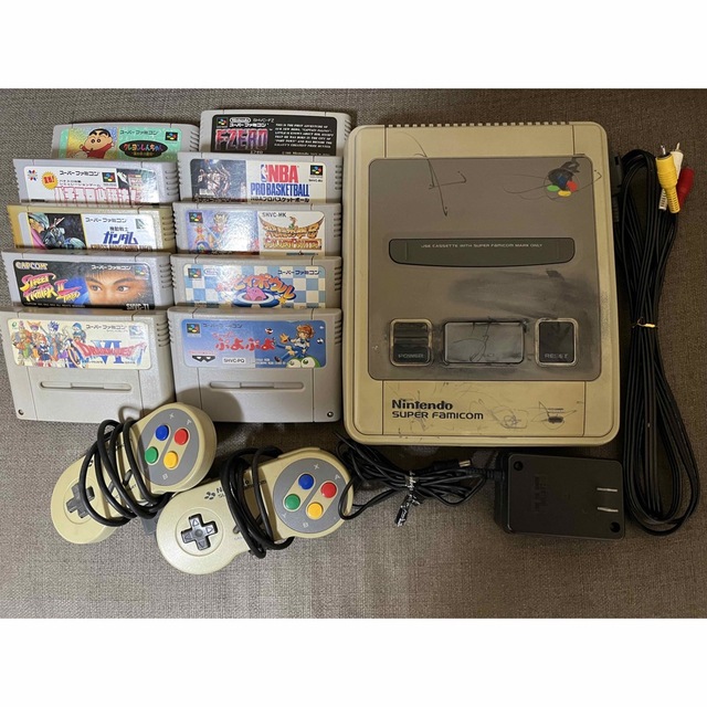 スーパーファミコン カセット付き 動作品