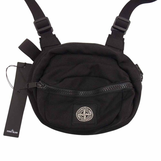 STONE ISLAND ストーンアイランド Bumb bag ショルダー ヒップ バッグ ブラック系【美品】のサムネイル