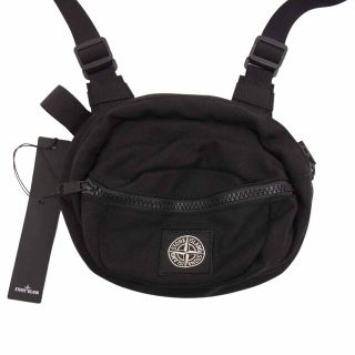 STONE ISLAND ストーンアイランド Bumb bag ショルダー ヒップ バッグ ブラック系【美品】