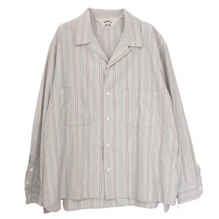 SUNSEA サンシー 日本製 Sho-ken Shirt + Shadow (3ways) ショーケンシャツ シャドウチェック 16A25 2 レッド 長袖 レイヤード トップス【SUNSEA】