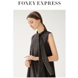 フォクシー(FOXEY) ひざ丈ワンピース(レディース)（ドット）の通販 68