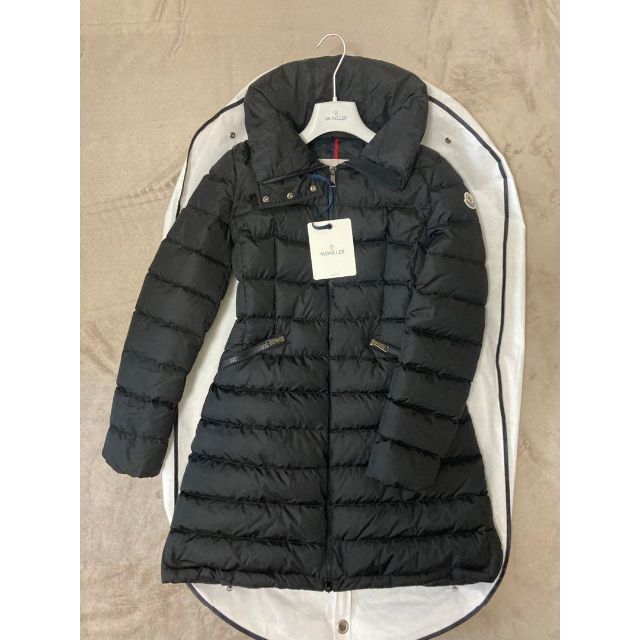 新しい MONCLER 国内正規 サイズ2 ブラック FLAMMETTE フラメッテ ...