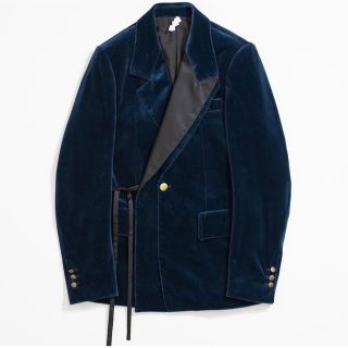 ヨウジヤマモトプールオム(Yohji Yamamoto POUR HOMME)のSOSHIOTSUKI ダブルスモーキングジャケット 21SS 令和3年6月(テーラードジャケット)