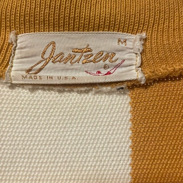 1960-70s "jantzen" knitted cardigan メンズのトップス(カーディガン)の商品写真