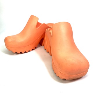 ボッテガヴェネタ(Bottega Veneta)のボッテガヴェネタ BOTTEGA VENETA プラットフォーム 667153 RUBBER FLASH 靴 サンダル ラバー PAPAYA オレンジ(サンダル)