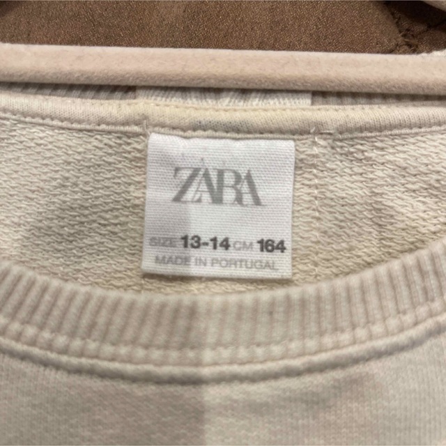 ZARA KIDS(ザラキッズ)のZARA KIDS スウェットチュニック　164cm キッズ/ベビー/マタニティのキッズ服女の子用(90cm~)(ワンピース)の商品写真