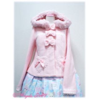 アンジェリックプリティー(Angelic Pretty)のAngelic Pretty リリカルバニーショートコート ピンク(ピーコート)