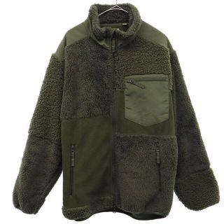 ユニクロ(UNIQLO)のユニクロ Engineered Garmentsコラボ フリース M カーキ UNIQLO メンズ 【中古】  【230218】(ダッフルコート)