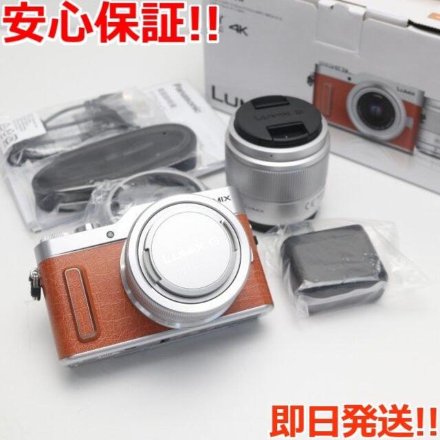 60%OFF】 新品同様 - Panasonic DC-GF10W オレンジ ダブルレンズ