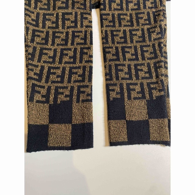 美品★FENDI フェンディ ズッカ ニット セーター ブラウン トップス