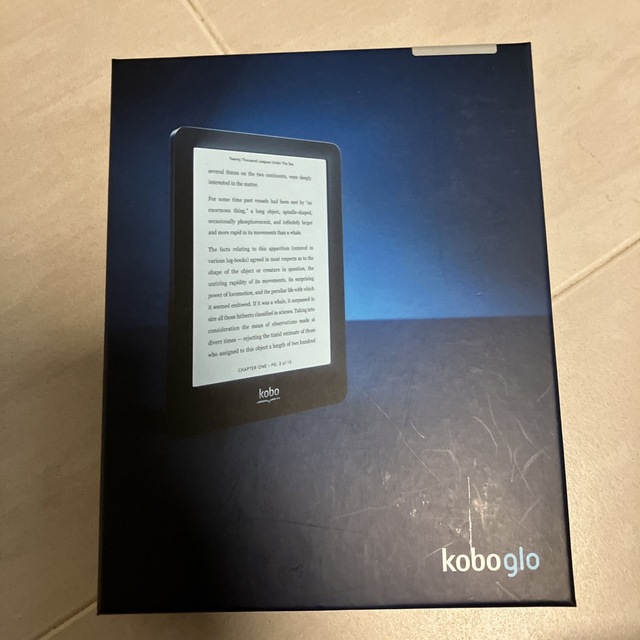 楽天 kobo glo 電子ブック シルバースター N613-KJP-S N61 スマホ/家電/カメラのPC/タブレット(電子ブックリーダー)の商品写真