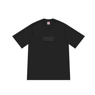 シュプリーム(Supreme)のTonal Box Logo Tee BLACK Ssize(Tシャツ/カットソー(半袖/袖なし))