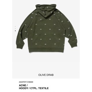 W)taps - wtaps ACNE/HOODY / CTPL. TEXTILEの通販 by クロ's ...