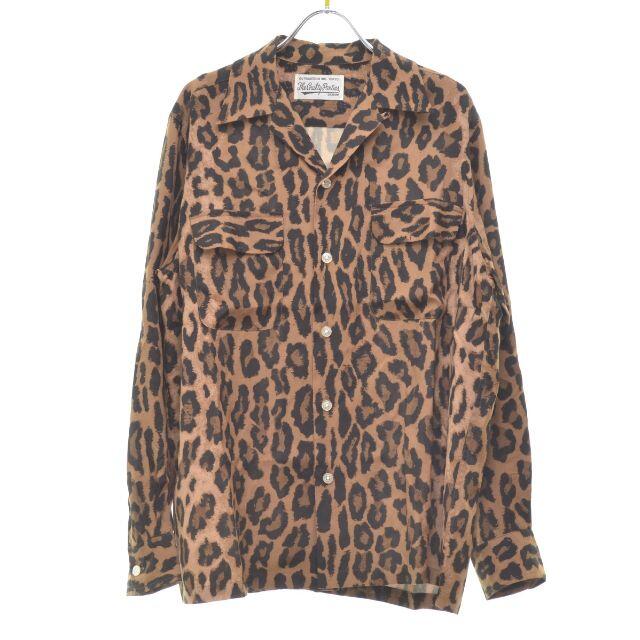 【WACKOMARIA】LEOPARD HAWAIIAN SHIRT レオパード