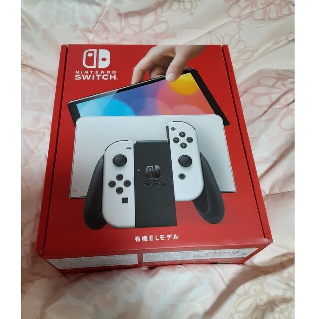 新品未開封品 NintendoSwitch本体有機EL JCホワイト 最も優遇の www