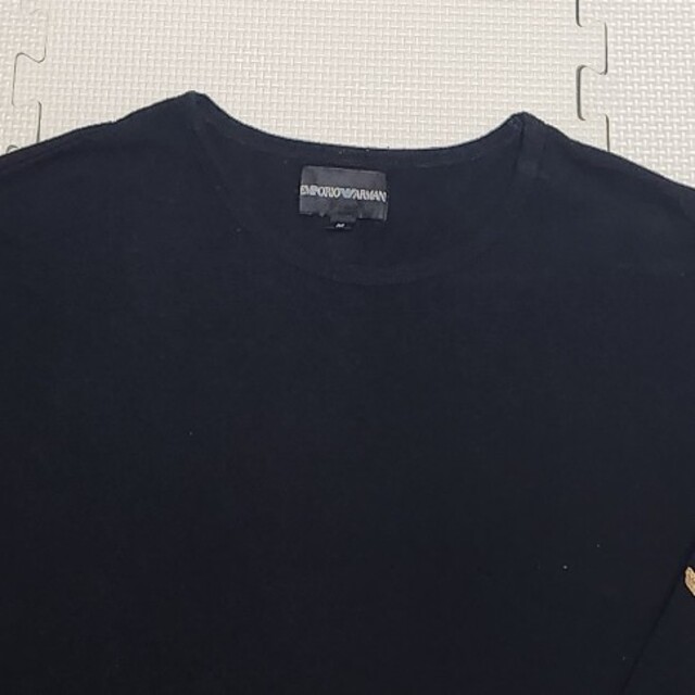 Emporio Armani(エンポリオアルマーニ)のエンポリオアルマーニ バックロゴプリント 長袖Tシャツ メンズのトップス(Tシャツ/カットソー(七分/長袖))の商品写真