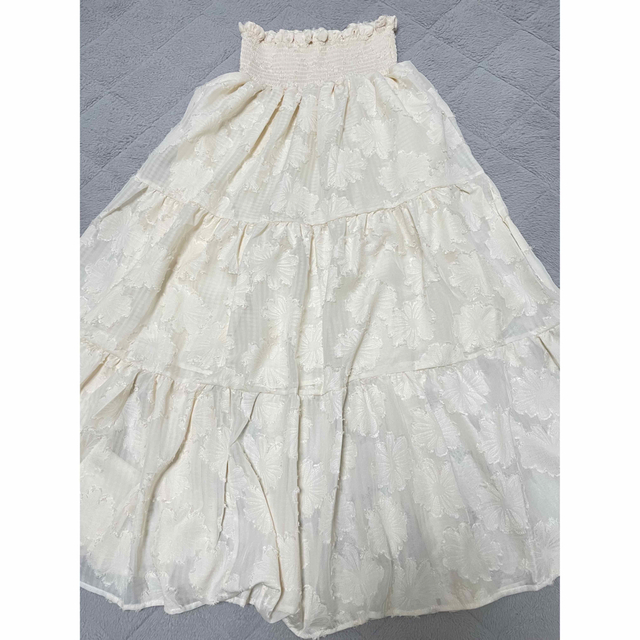 épine(エピヌ)のジャガードロングスカート レディースのスカート(ロングスカート)の商品写真
