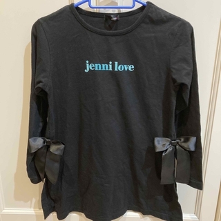 ジェニィ(JENNI)の美品✨ジェニ❤️ ブラックロングTシャツ（140）(Tシャツ/カットソー)