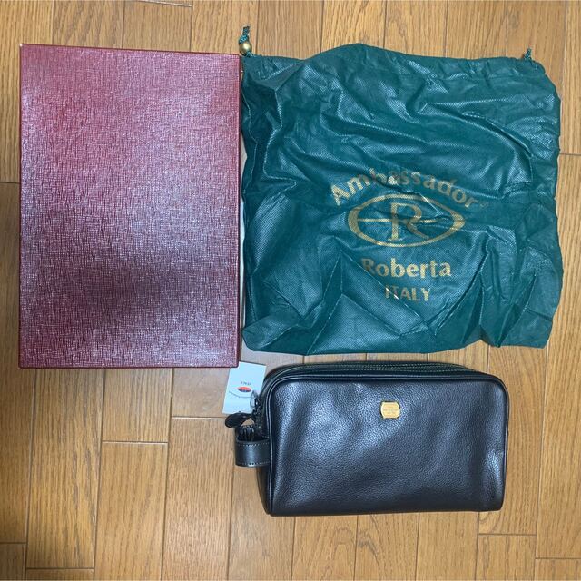 【未使用品】ambassador roberta italy メンズバッグ