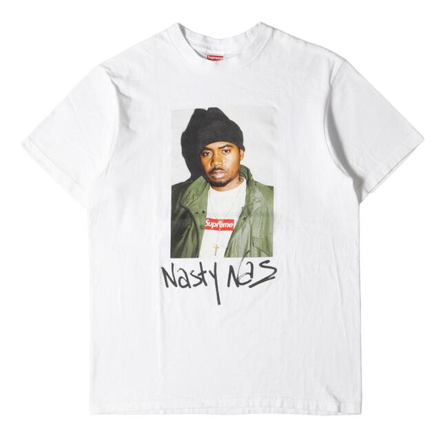 Supreme シュプリーム 17AW ナズ フォト Tシャツ Nas Tee ホワイト S