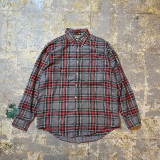 エルエルビーン(L.L.Bean)の80s エルエルビーン ボタンダウンシャツ チェック 長袖 USA製 (シャツ)