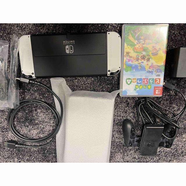 任天堂 - Switch 有機EL あつまれどうぶつの森 セットバラ売り可の通販