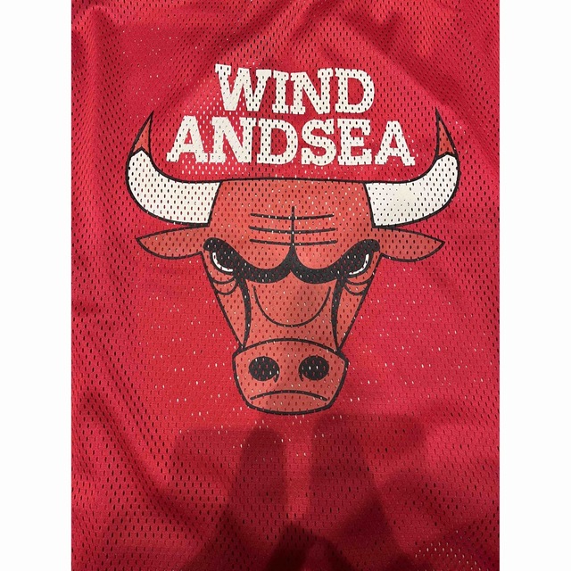 WIND AND SEA(ウィンダンシー)のwindandsea × NBA bulls  シカゴブルズ メンズのトップス(Tシャツ/カットソー(七分/長袖))の商品写真