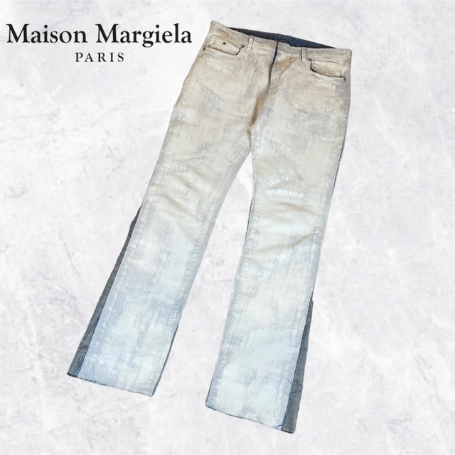 maison marjiela 落書きデニムパンツ size...28 cinema.sk