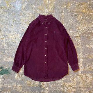 ラルフローレン(Ralph Lauren)の90s ラルフローレン ボタンダウンシャツ M コーデュロイ 長袖(シャツ)