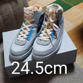 ナイキ(NIKE)のUNION × Nike Air Jordan 2 "Grey Fog"(スニーカー)